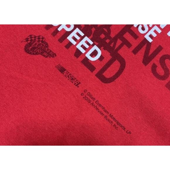 NEW Winners Circle Kasey Kahne #9 Vintage Two Sided Red Tee Shirt XL 2009 - Picture 3 of 5